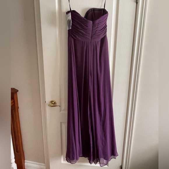 Dessy Collection Strapless Gown - Picture 2 of 5